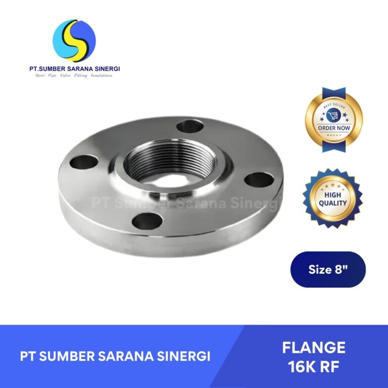 Flange Carbon Steel 16K RF 8 Inch – Flange Pipa Berkualitas untuk Instalasi Industri
