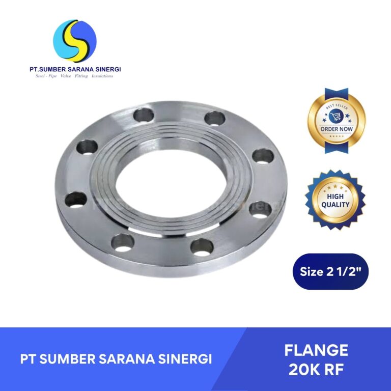Flange Carbon Steel 20K RF 2 1/2 Inch – Flange Pipa Berkualitas untuk Instalasi Industri