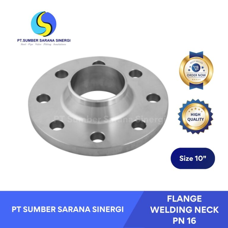 Flange Welding Neck PN 16 10 Inch – Sambungan Kuat & Stabil