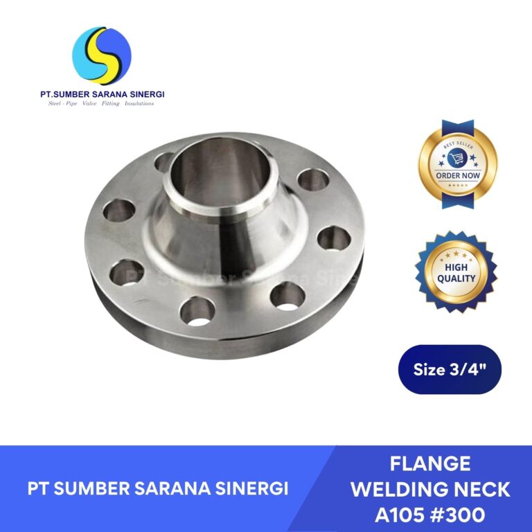 Flange Welding Neck A105 #300 3/4 Inch – Sambungan Kuat & Stabil