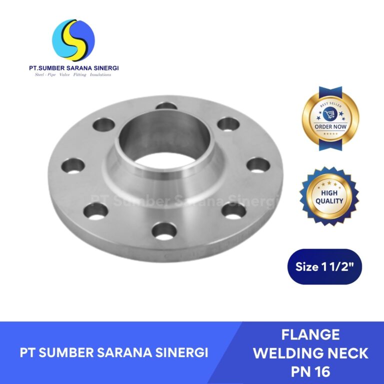 Flange Welding Neck PN 16 1/2 Inch – Sambungan Kuat & Stabil