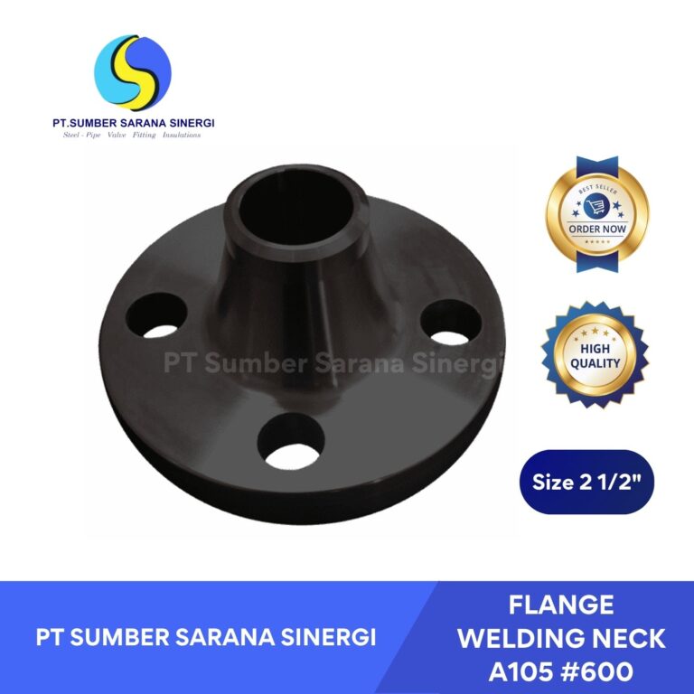 Flange Welding Neck A105 #600 2 1/2 Inch – Sambungan Kuat & Tahan Tekanan