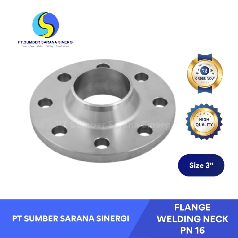 Flange Welding Neck PN 16 3 Inch – Sambungan Kuat & Stabil