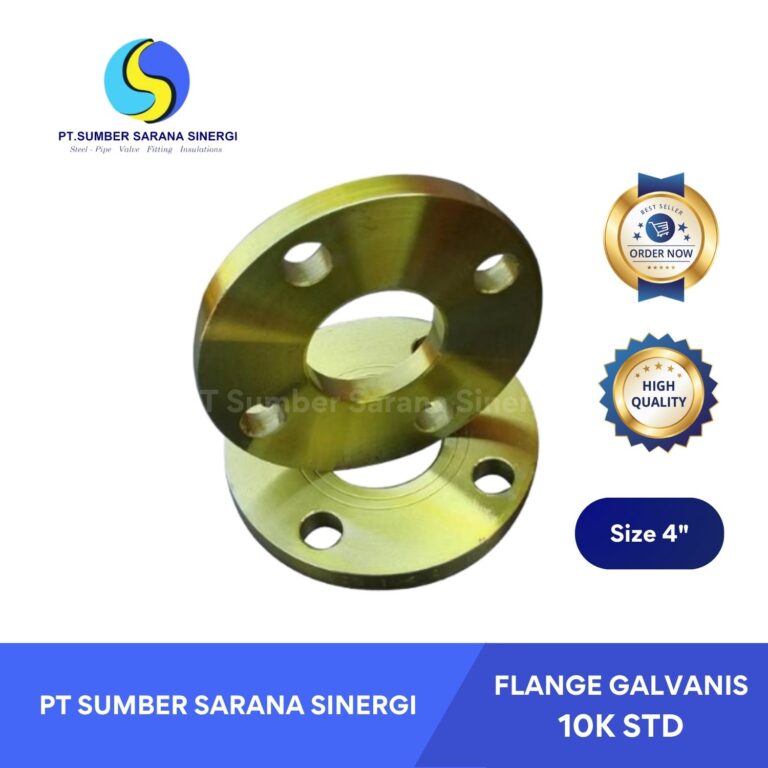 Flange Galvanis 10K STD 4 Inch